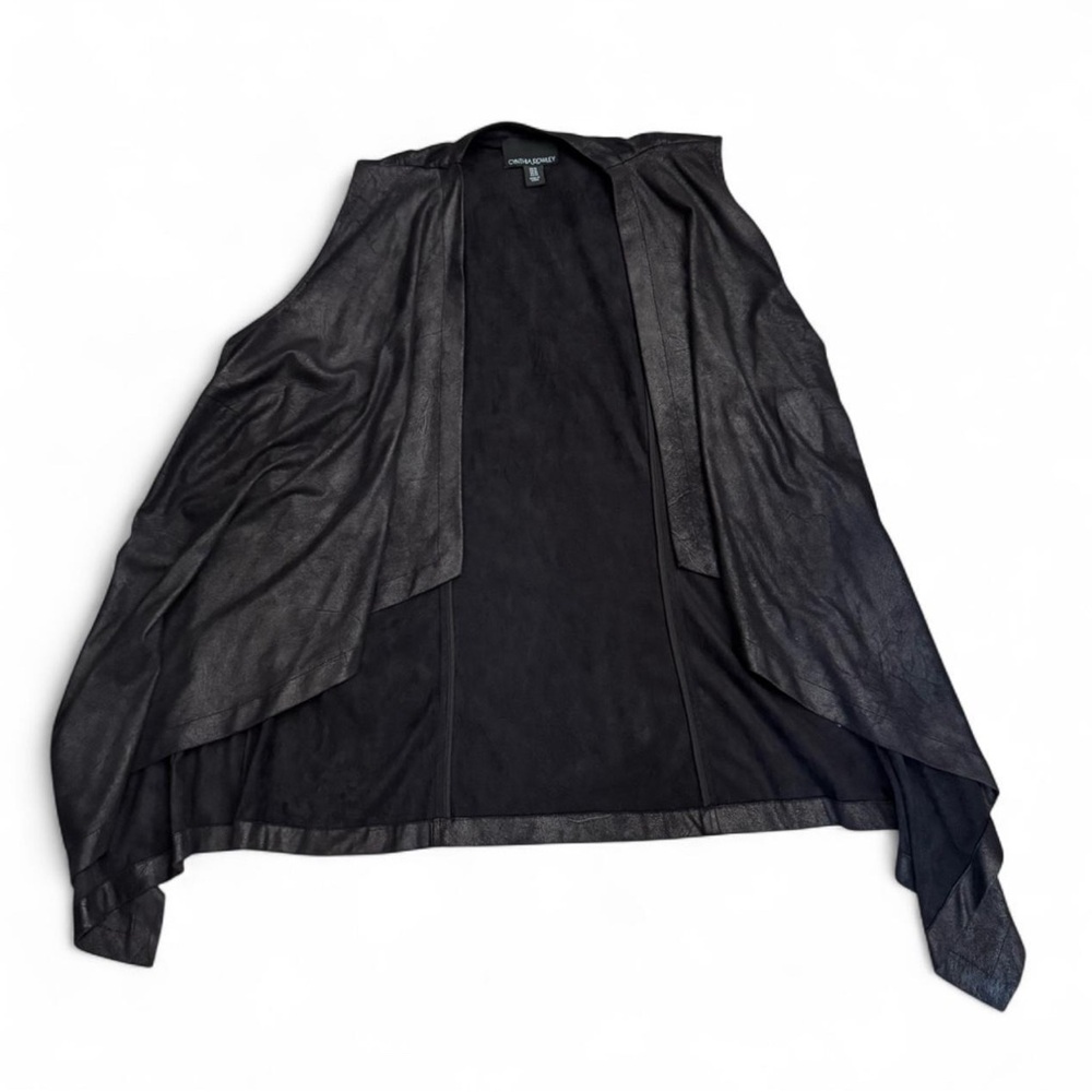 Cynthia Rowley Charcoal Sleeveless Vest